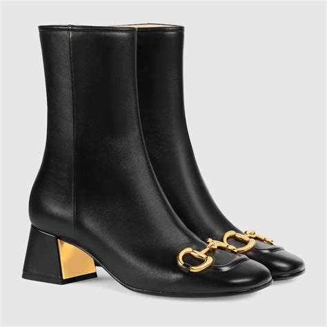 gucci horsebit bootie